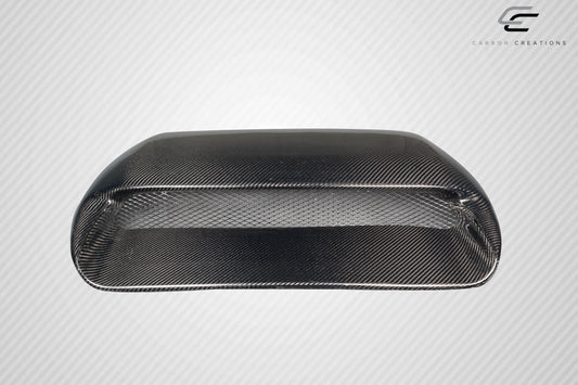Carbon Creations Hyperflow Hood Scoop Add On Compatible With 2015-2021 Subaru WRX STI - 1 Piece - 117377