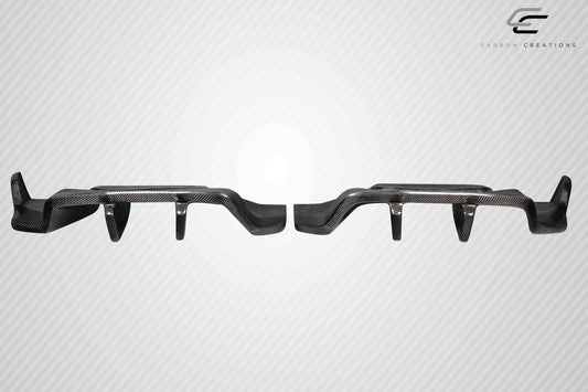 Carbon Creations Exe Rear Lip Add On Spoiler Compatible With 2014-2019 Chevrolet Corvette - 2 Piece - 117461