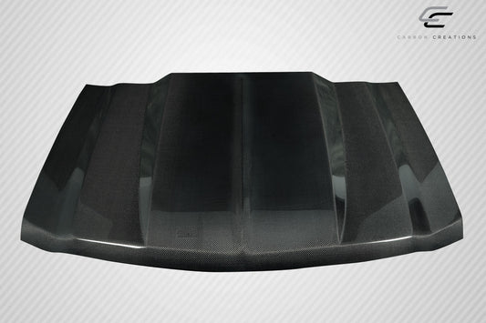 Carbon Creations 2" Cowl Hood Compatible With 2014-2015 Chevrolet Silverado - 1 Piece - 117531