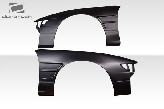 Extreme Dimensions Duraflex D1 Front Fenders Compatible With 1989-1994 Nissan S13 Silvia - 2 Piece - 117708