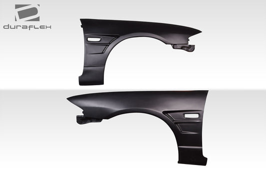 Extreme Dimensions Duraflex D1 Sport 20mm Front Fenders Compatible With 1995-1998 Nissan Skyline R33 2DR - 2 Piece - 117724