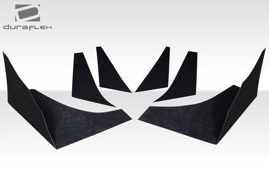 Extreme Dimensions Duraflex D1 Canards Compatible With 1989-1994 Nissan S13 Silvia - 6 Piece - 117749