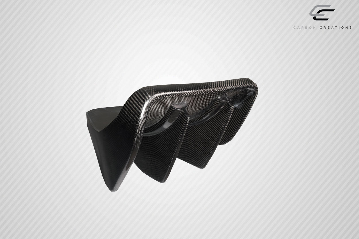 Carbon Creations GTR Rear Lip Add On Spoiler Compatible With 2014-2019 Chevrolet Corvette - 2 Piece - 117805