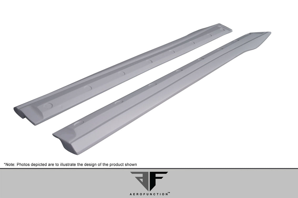 Aero Function AF-1 Side Skirts Compatible With 2013-2016 Porsche Cayman - 2 Piece - 117833