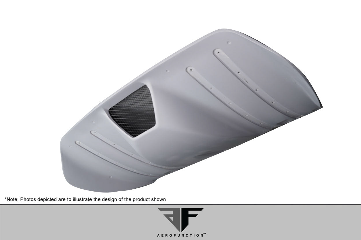 Aero Function AF-1 Rear Diffuser Compatible With 2005-2009 Ferrari F430 - 1 Piece - 117841