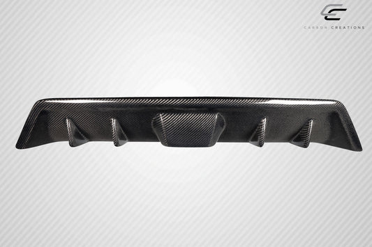 Carbon Creations Downforce Aero Rear Lip Add On Spoiler Compatible With 2015-22 Lexus RC-F - 1 Piece - 118075