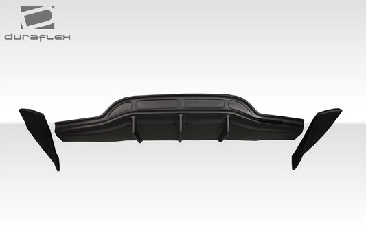 Extreme Dimensions Duraflex Weaver Rear Lip Add On Spoiler Compatible With 2015-2021 Mercedes C Class - 3 Piece - 118171