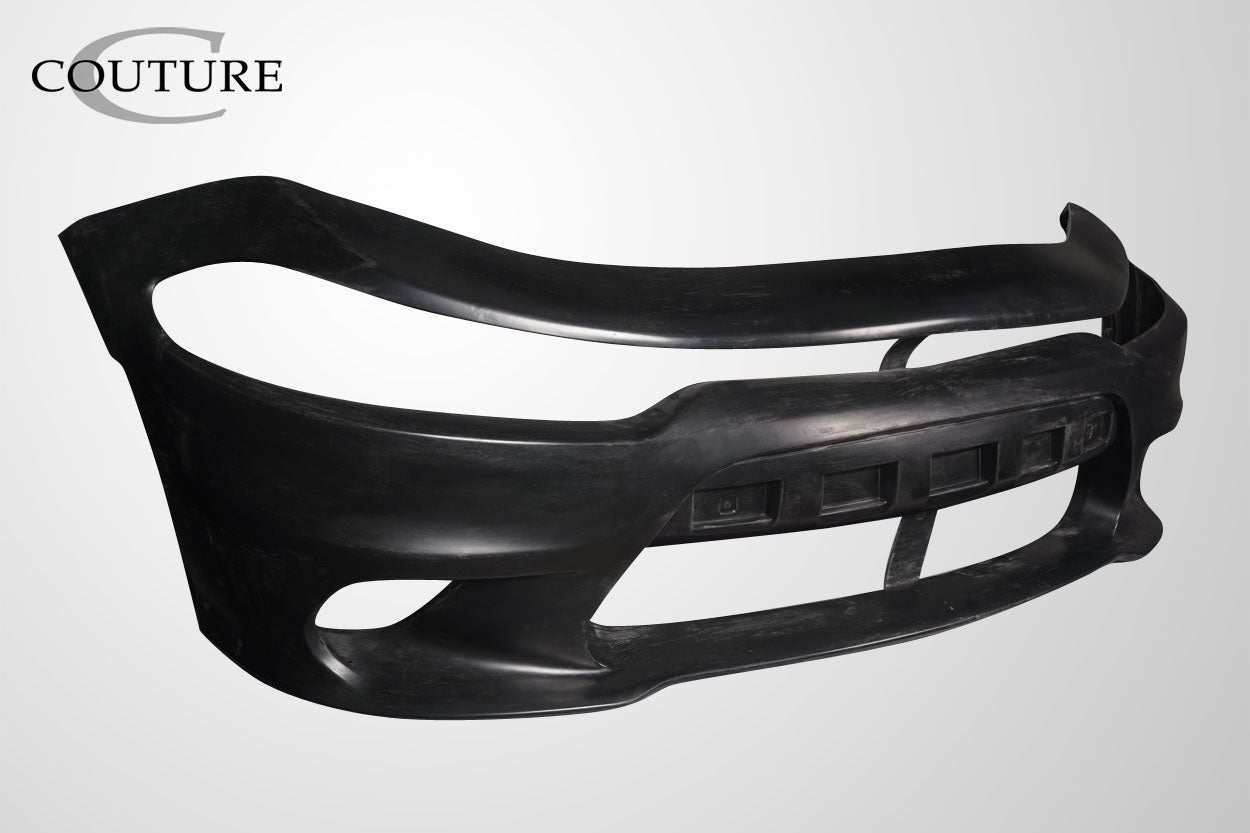 Couture Polyurethane Hellcat Look Front Lip Spoiler Compatible With 2015-2021 Dodge Charger - 1 Piece - 118289