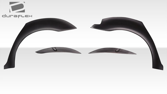 Extreme Dimensions Duraflex M Look Rear Fender Flares Compatible With 2001-2006 BMW 3 Series - 4 Piece - 118431