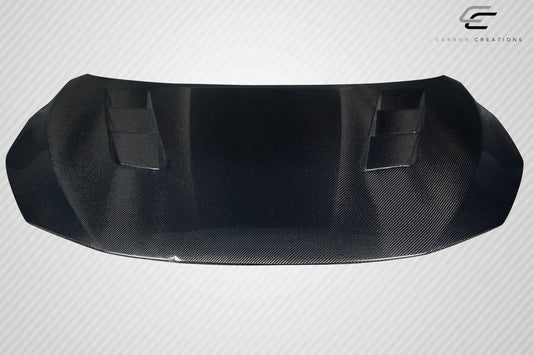 Carbon Creations JS Hood Compatible With 2017-2019 Nissan Sentra - 118558