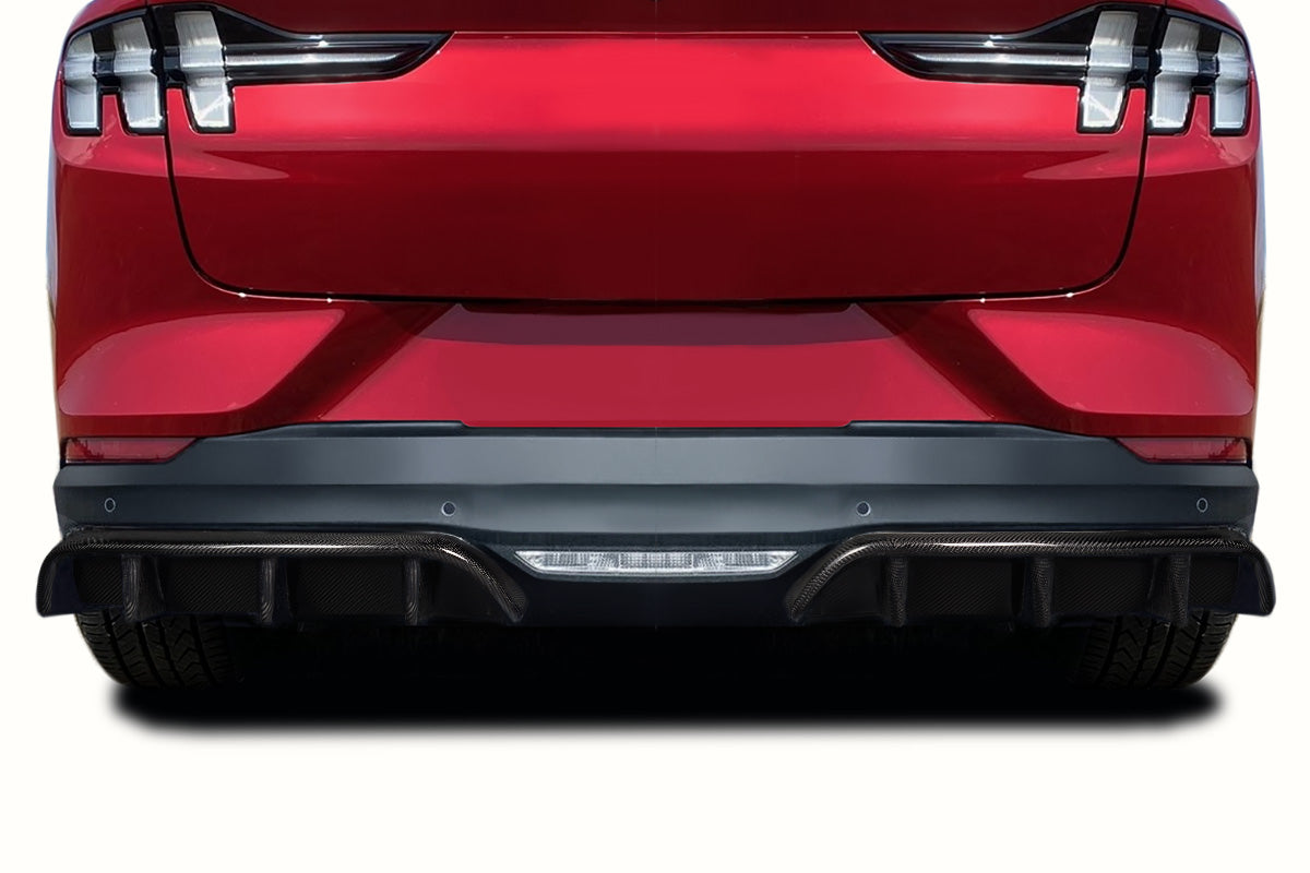 Carbon Creations Mystic Rear Diffuser Body Kit Compatible WIth 2021-2022 Ford Mustang MACH-E - 118625