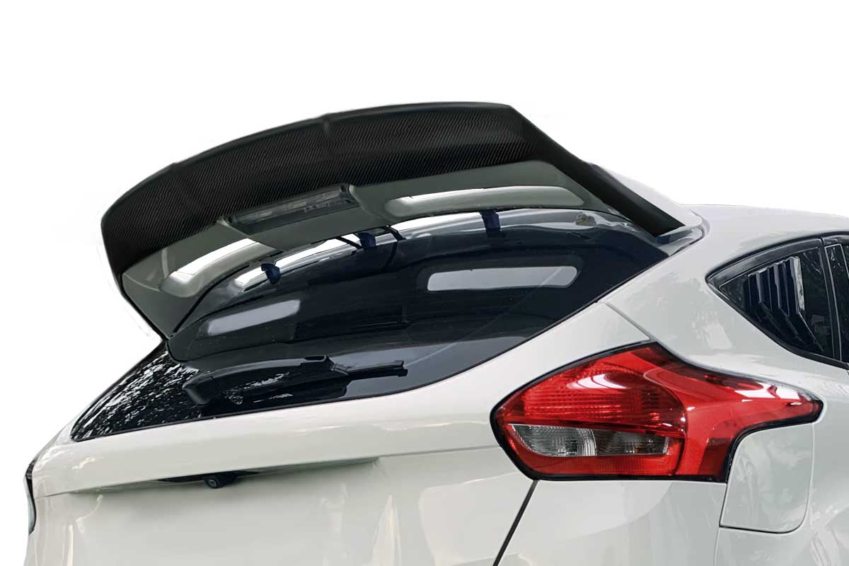 Carbon Creations Walla Rear Wing Spoiler Compatible with 2015-2018 Ford Focus ST - 118724