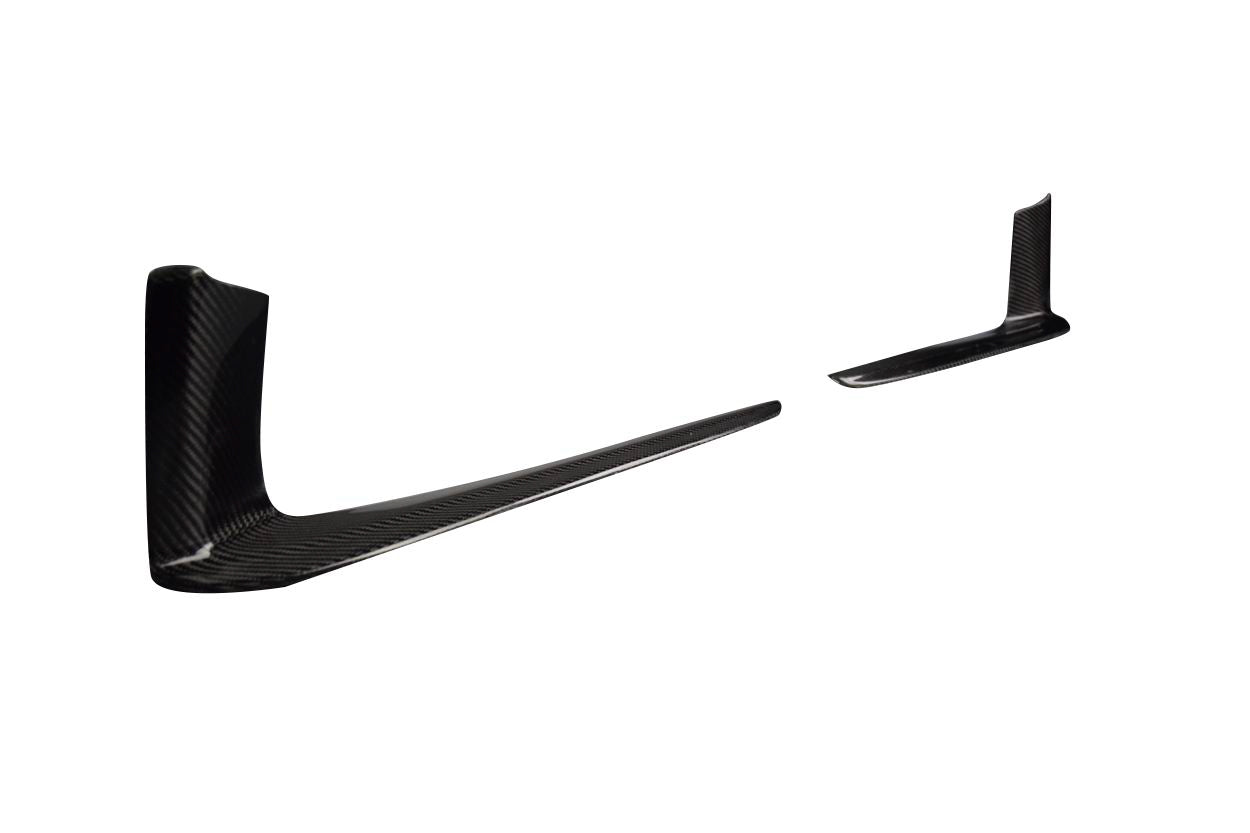 Carbon Creations Phoenix Front Bumper Air Guide Compatible With 2020-2022 Porsche Carrera 911 992 - 2 Piece - 118759