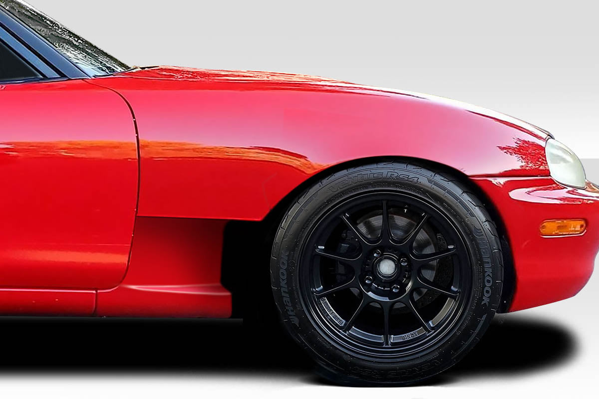 Duraflex Hyper Front Fenders Compatible With 1999-2005 Mazda Miata - 2 Piece - 118768