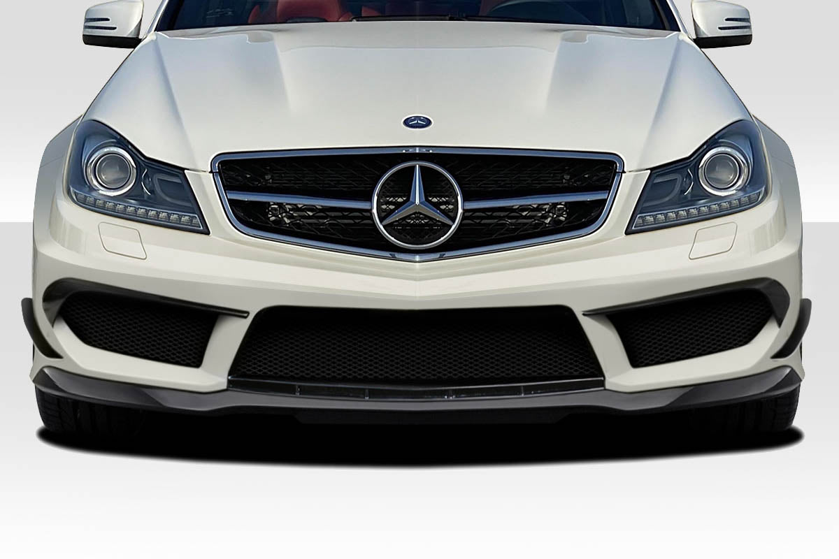 Duraflex Black Series Look Front Bumper Cover Compatible With 2012-2014 Mercedes C63 - 1 Piece - 118927