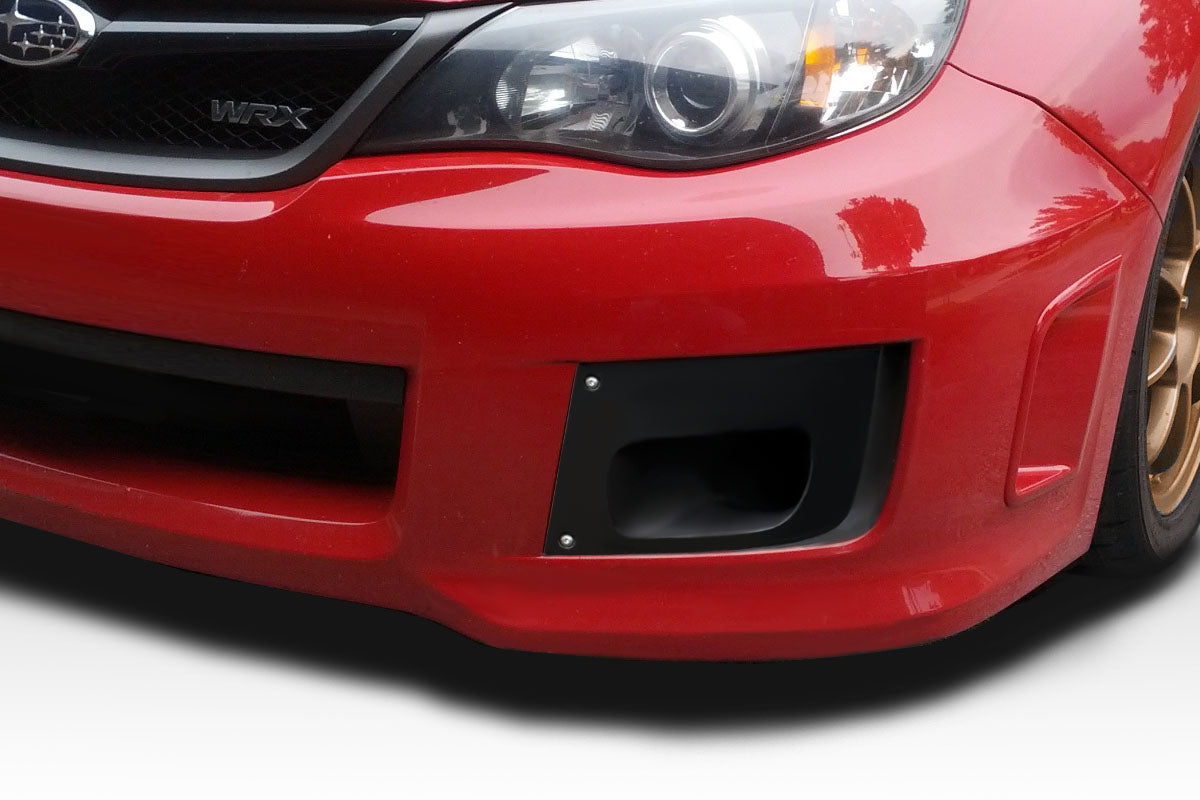 Duraflex Air Raider Front Bumper Cover Air Vent Duct Compatible With 2011-2014 Subaru Impreza - 2 Piece - 118952