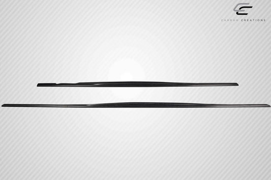 Carbon Creations Replacement for 1992-1998 BMW M3 E36 Motive Side Skirt Rocker Panel Splitters - 2 Pieces - 119143