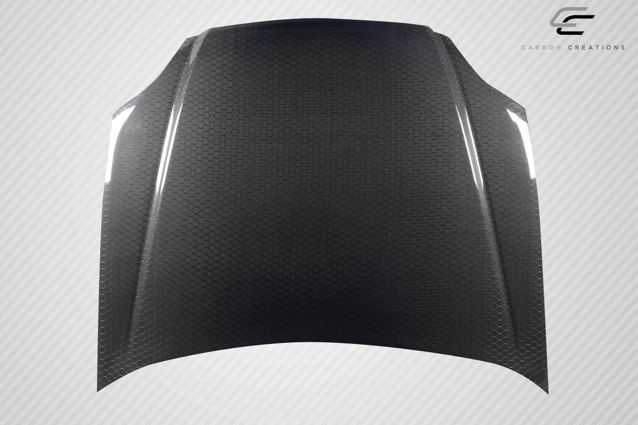 Carbon Creations Geo6ix Dritech OEM Look Hood Compatible With 1999-2000 Honda Civic - 1 Piece - 119199