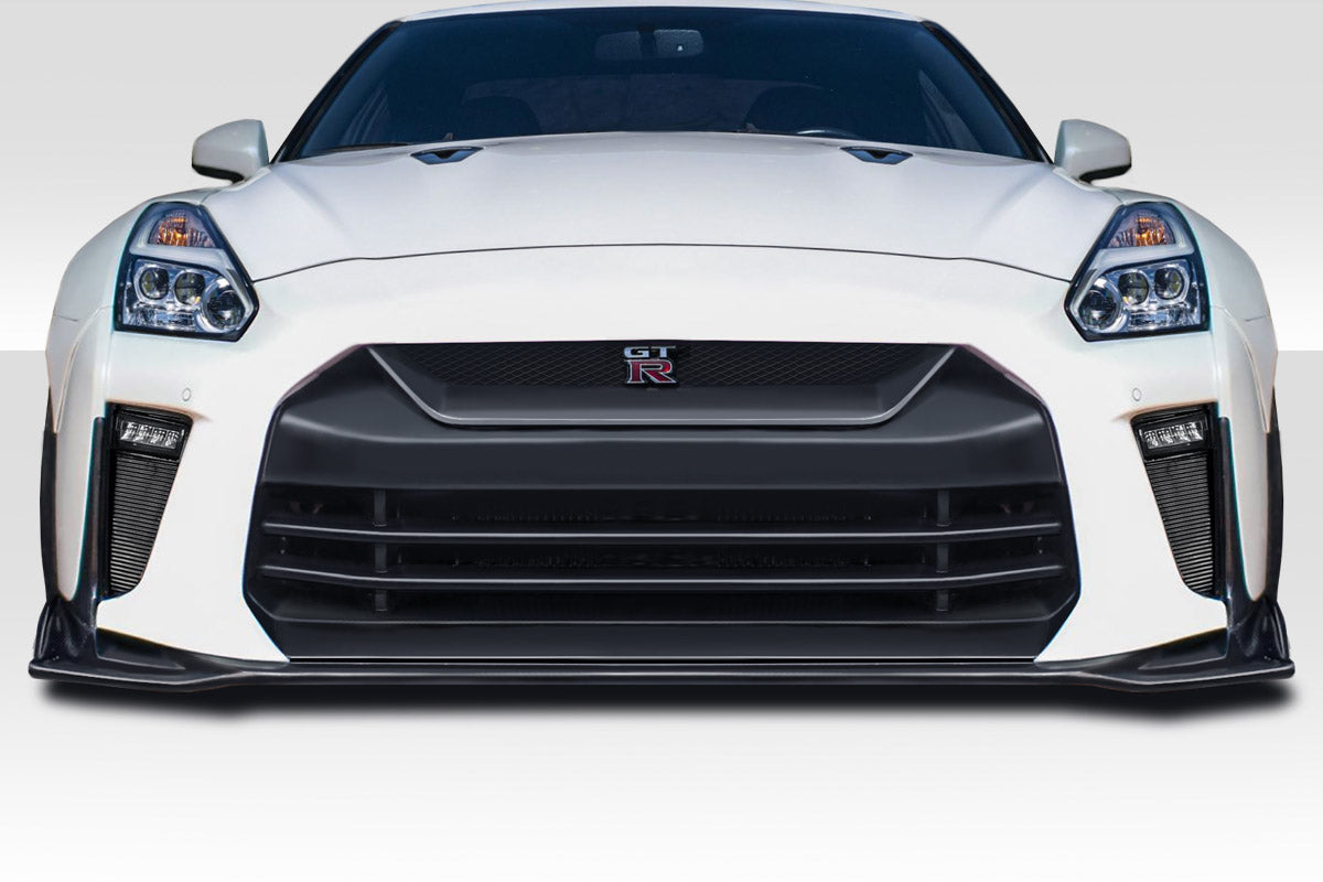 Extreme Dimensions Duraflex Stealth Front Bumper Compatible With 2017 - 2021 Nissan GTR - 1 Piece - 119391