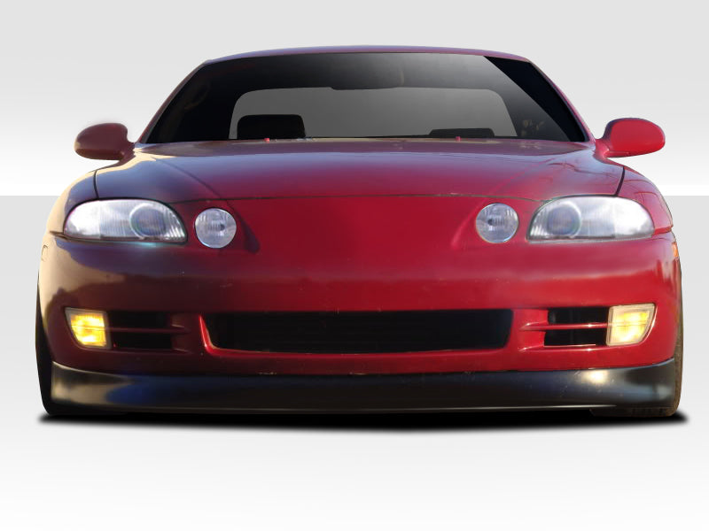 Extreme Dimensions Duraflex V-Speed Front Lip Spoiler Compatible With 1992-1996 Lexus SC - 1 Piece - 119531
