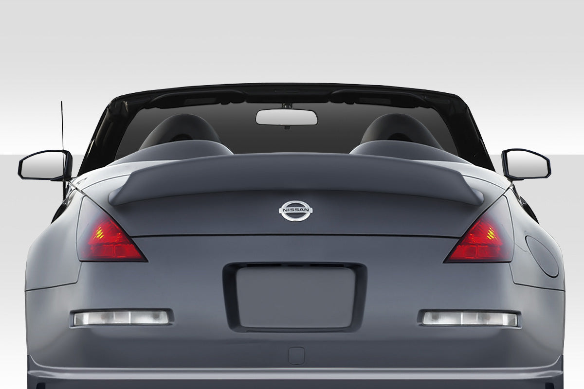 Extreme Dimensions Duraflex V Speed Wing Spoiler Compatible With 2003-2008 Nissan 350Z Convertible - 1 Piece - 119757
