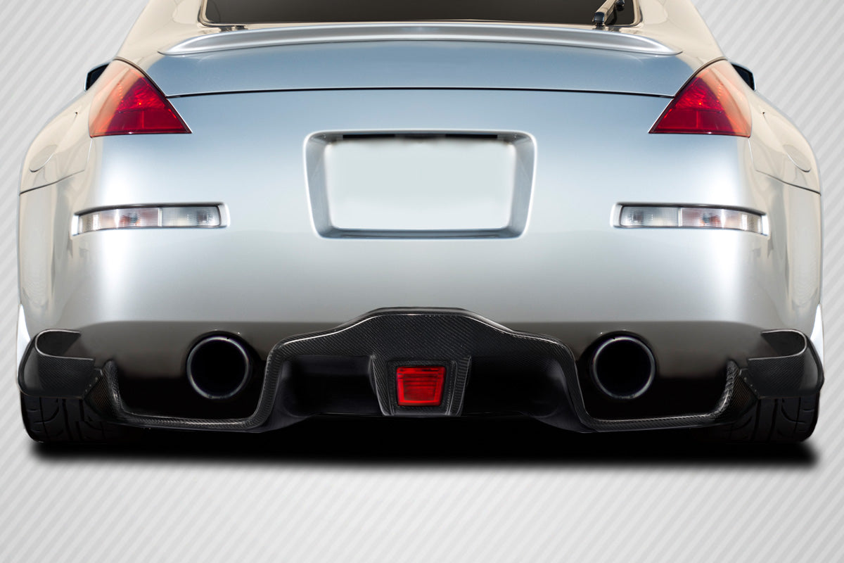 Carbon Creations F1 Rear Lip Add On Spoiler Compatible With 2003-2008 Nissan 350Z - 5 Piece - 119809