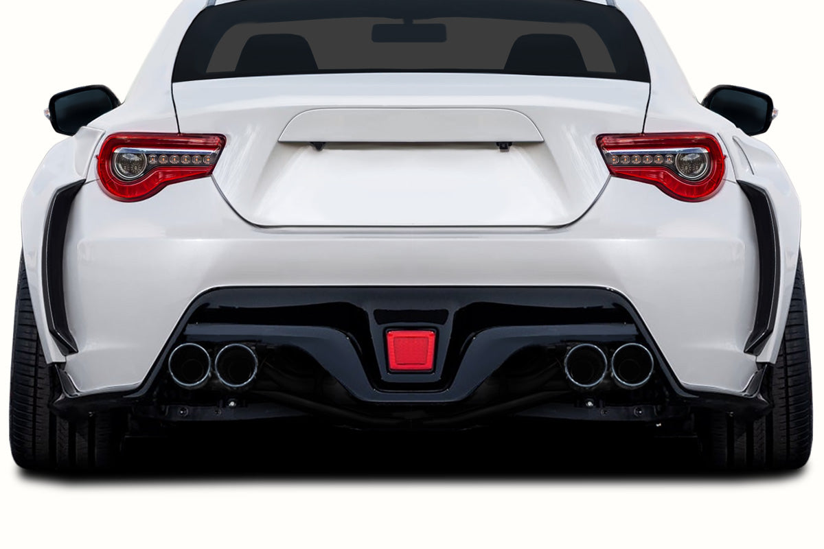 Duraflex Countersteer Rear Bumper Compatible With 2013-2020 Scion FR-S Toyota 86 Subaru BRZ - 1 Piece - 120186