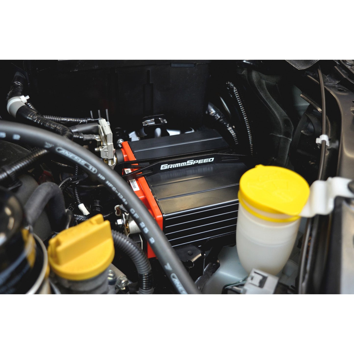 GrimmSpeed Lightweight Battery Mount Kit - Black - 2008-21 Subaru WRX, 2008-21 Subaru STI GRM121028