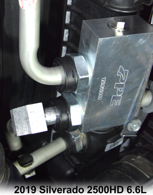 2017-2019 GM 6.6L Duramax Transmission Fluid Thermal Bypass Valve ppepower