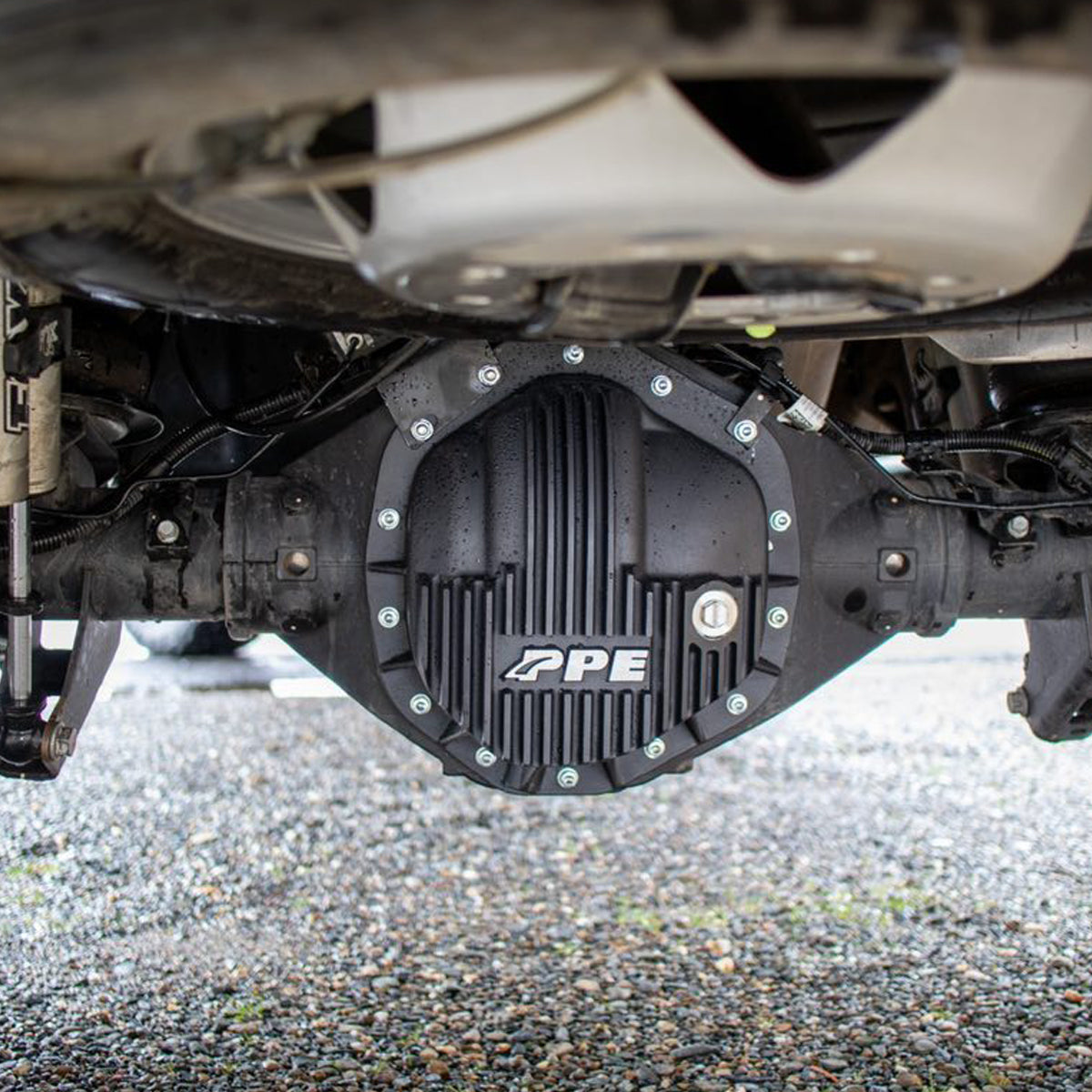 2020-2024 GM 6.6L Duramax 11.5"/12"-14 Heavy-Duty Cast Aluminum Rear Differential Cover ppepower