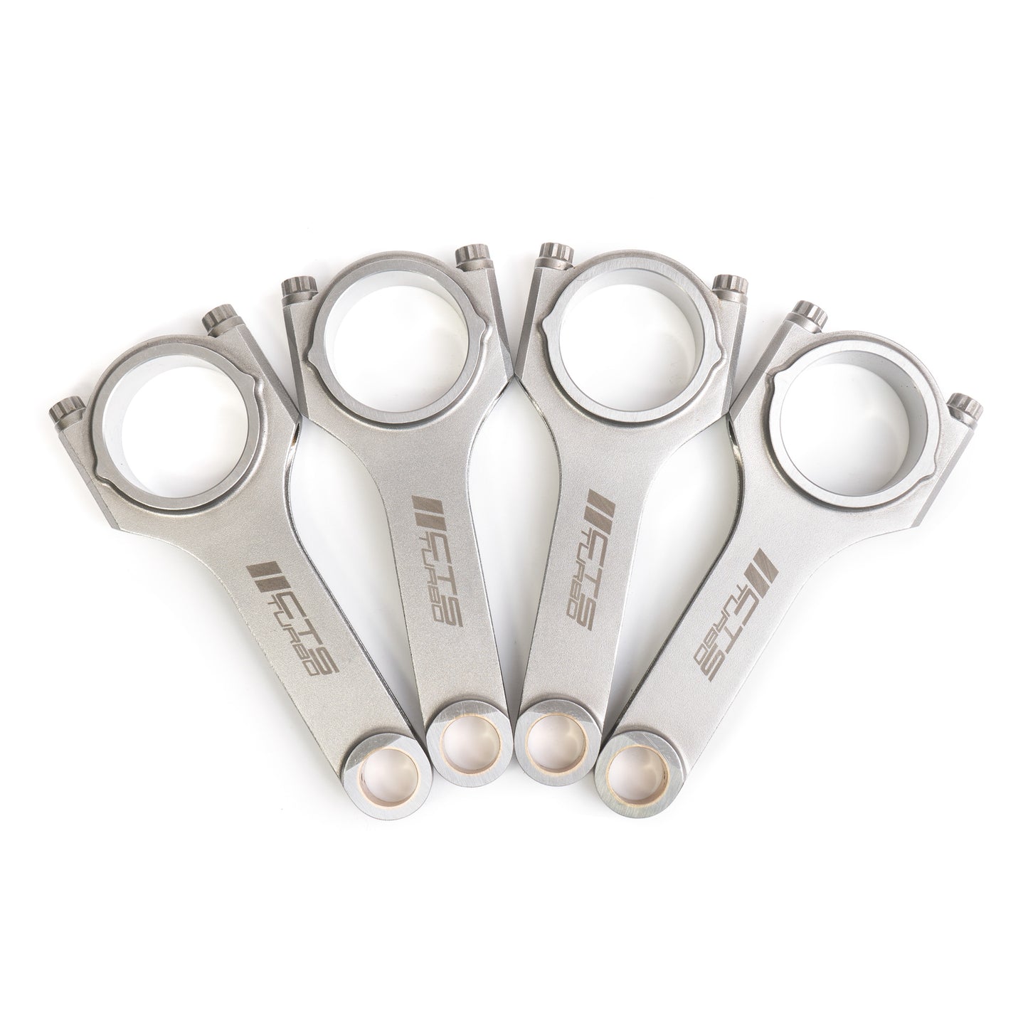 CTS Turbo Connecting Rods VW & Audi 144x20 Tapered Rifle Drilled | Fits MK5/B7 FSI 2.0T EA113 With Stock Pistons CTS-CRH-14420T