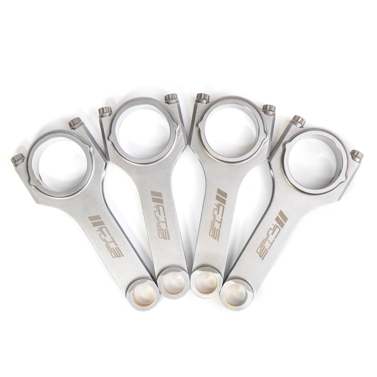 CTS Turbo Connecting Rods VW & Audi 144x21 Tapered Rifle Drilled | Fits MK6/B8 2.0T EA888 Gen 1 & 2 With Stock Pistons CTS-CRH-14421T