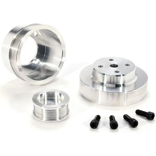 Ford Mustang 5.0 Billet Aluminum Underdrive Pulleys 86-93
