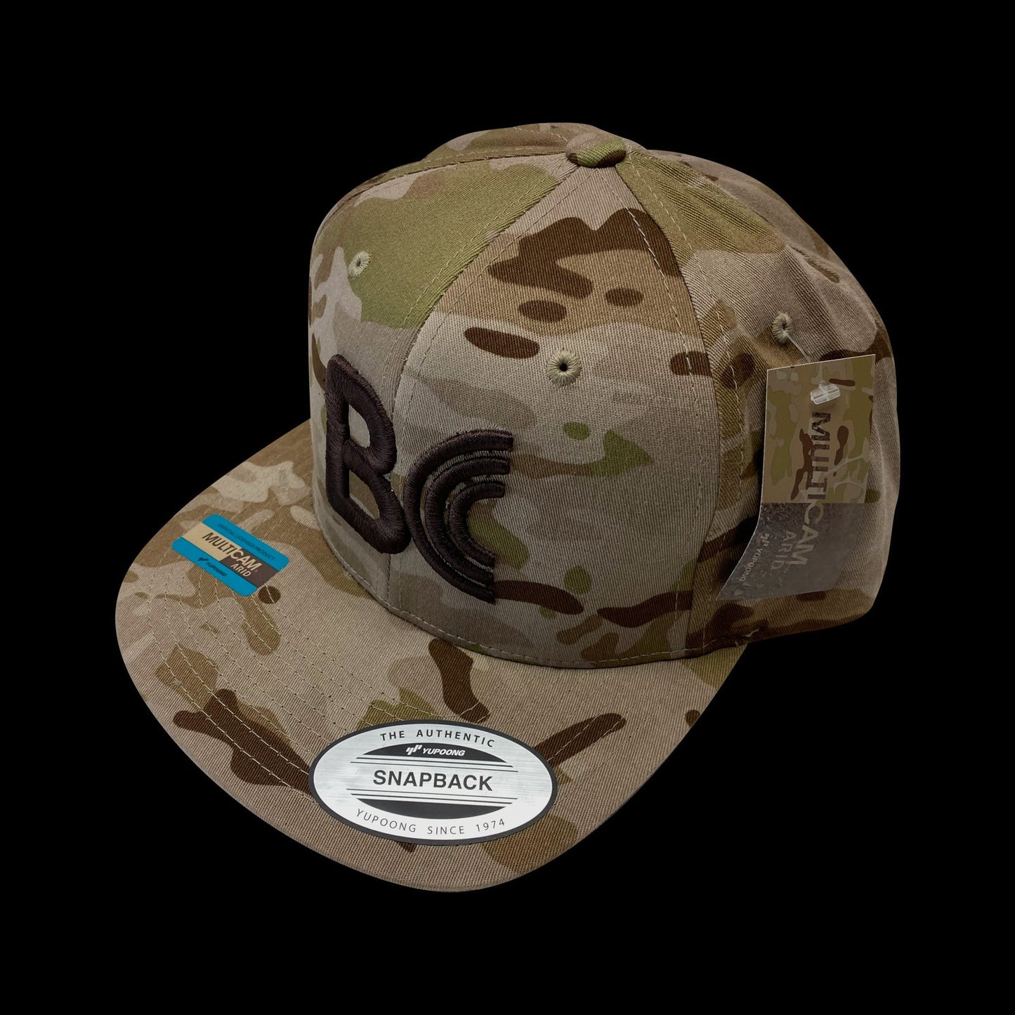 Brian Crower BC8924 - BC Camo Snapback (Shock & Awe)