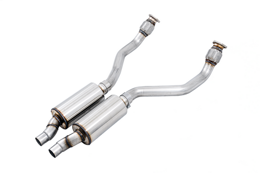 AWE Tuning Resonated Downpipes for B8 S5 4.2L 3215-11044
