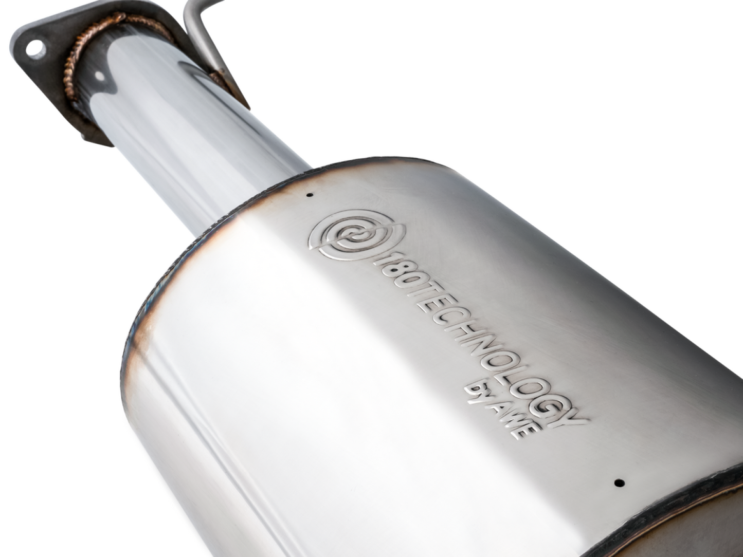 AWE Tuning 0FG Dual Rear Exit Catback Exhaust for 5th Gen RAM 1500 5.7L (with bumper cutouts) - Diamond Black Tips 3015-33006