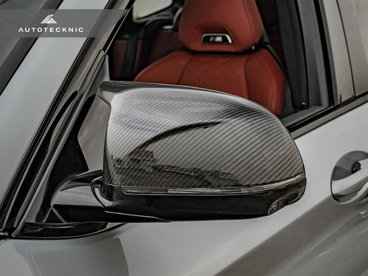 AutoTecknic Replacement Dry Carbon Mirror Covers - BMW G07 X7 M60I