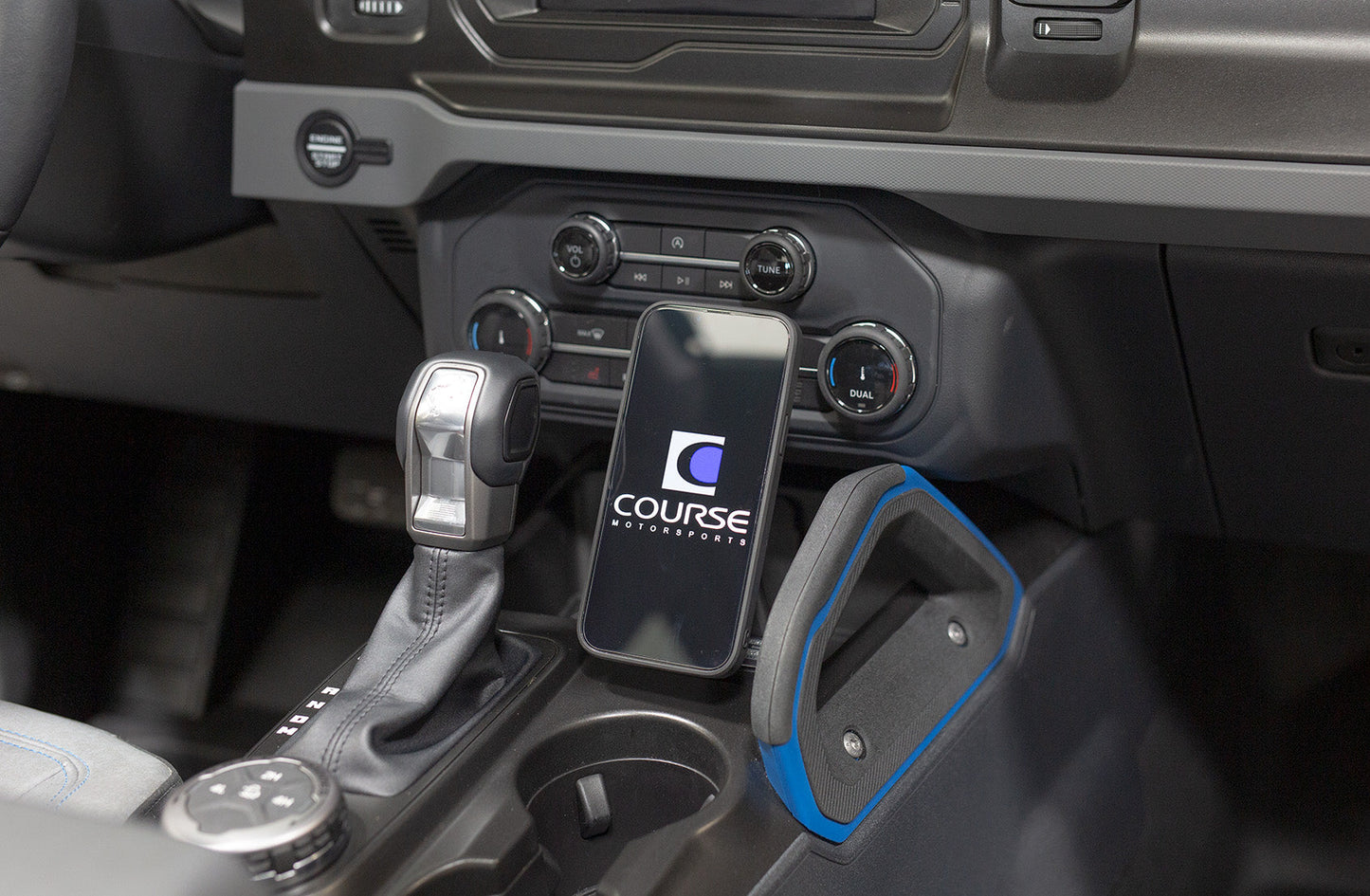 Direct Fit Phone Mount - Ford Bronco 2021+ - Automatic Transmission only