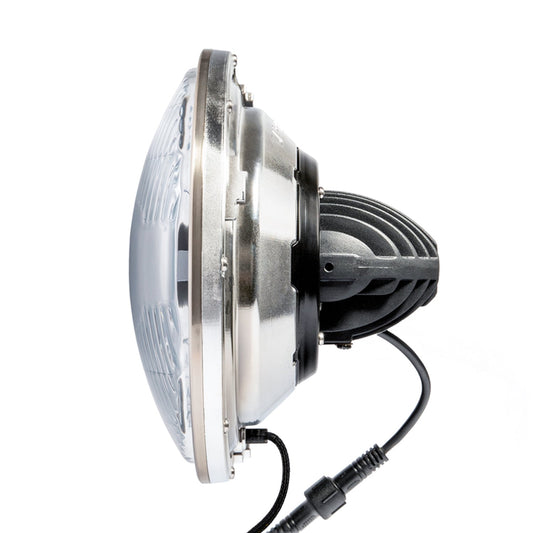 Chrome LED Seven with HDR Switchback Halo with Original Glass
