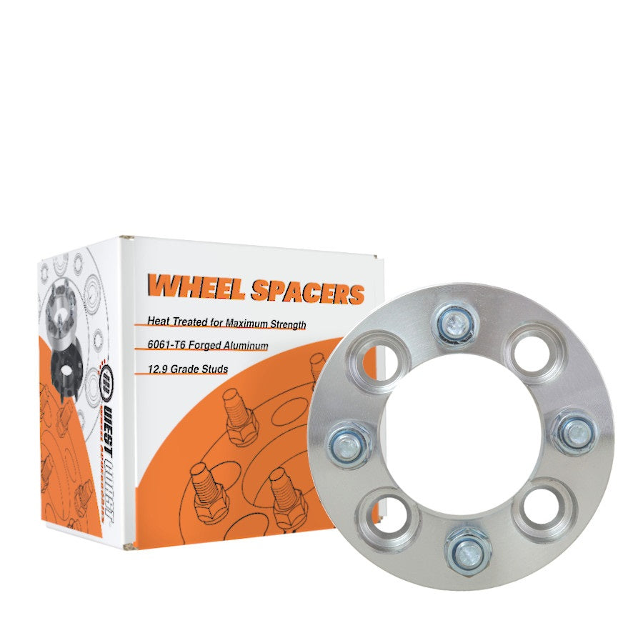 Adapter 4x110 to 4x110 74mm CB 12x1.5 Studs 2" Thick - West Coast Wheel Accessories 20-4110-4110