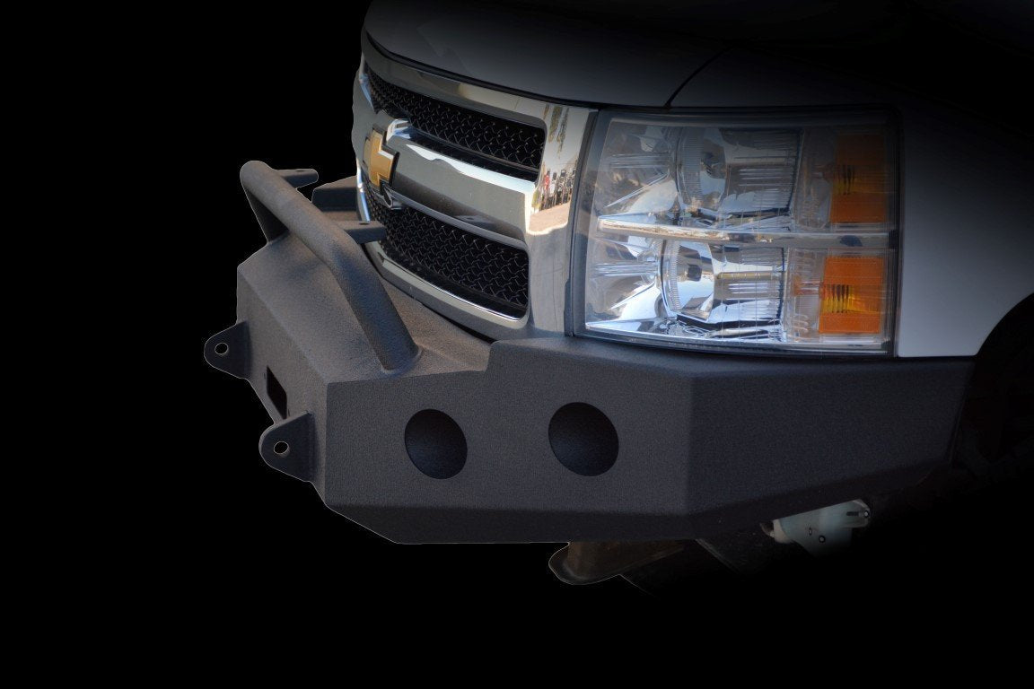 2007-13 Chevy Silverado 1500 Steel Front Bumper-DV8 Offroad