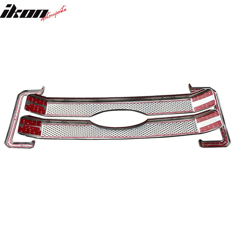 Fits 11-16 Ford F250 350 450 Platinum Moulding Front Mesh Grill