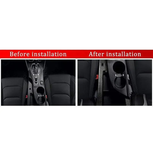 2016-2024 Camaro Real Carbon Fiber Center compartment Trim Overlay
