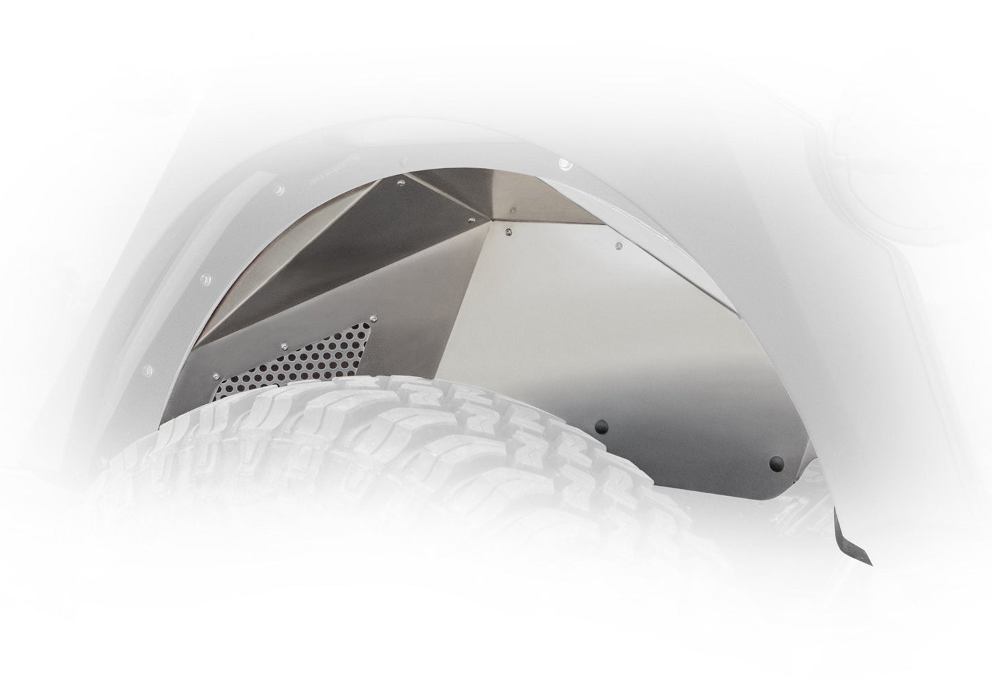 2018-21 Jeep JL Rear Inner Fenders | Black or Raw-DV8 Offroad