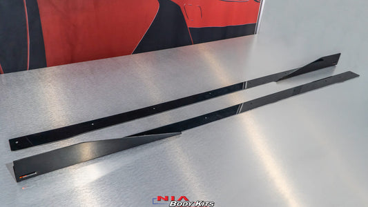 NIA Lexus RC-F NIA Side Skirts Sleek Splitter 2020-2024 RCF20-SS-SD-NF-GB