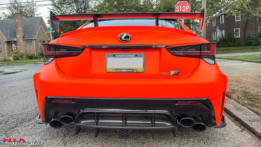 NIA Lexus RC-F NIA Diffuser Bumper Extension (2020-2024) RCF20-RD
