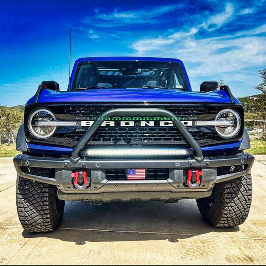 2021+ Ford Bronco Modular Bumper 30in Light Bar