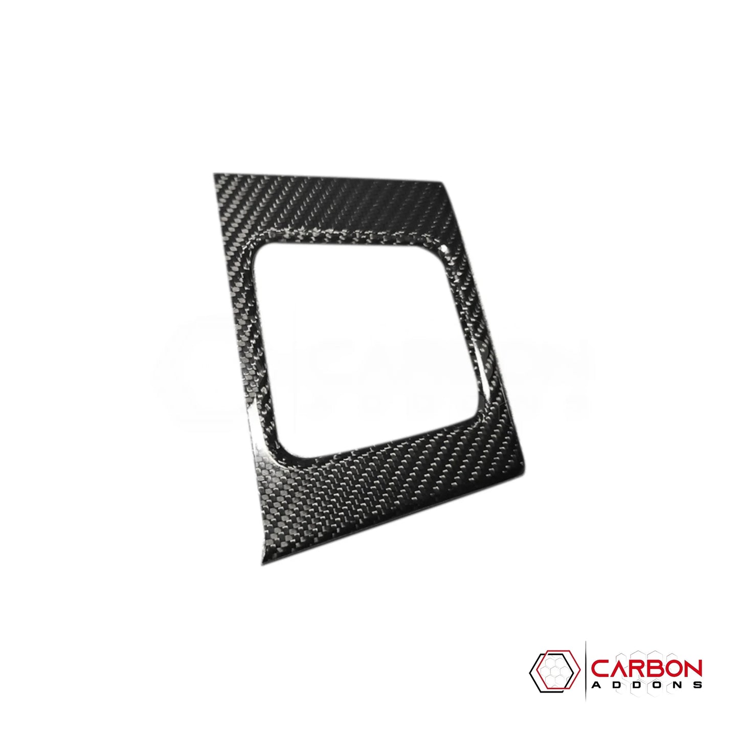 Real Carbon Fiber Rear Door Storage Frame Covers for 2021+ Ford F-150