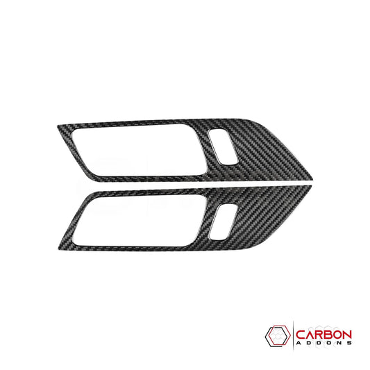 2024+ S650 Mustang Hard Carbon Fiber Door Handle Trim Cover