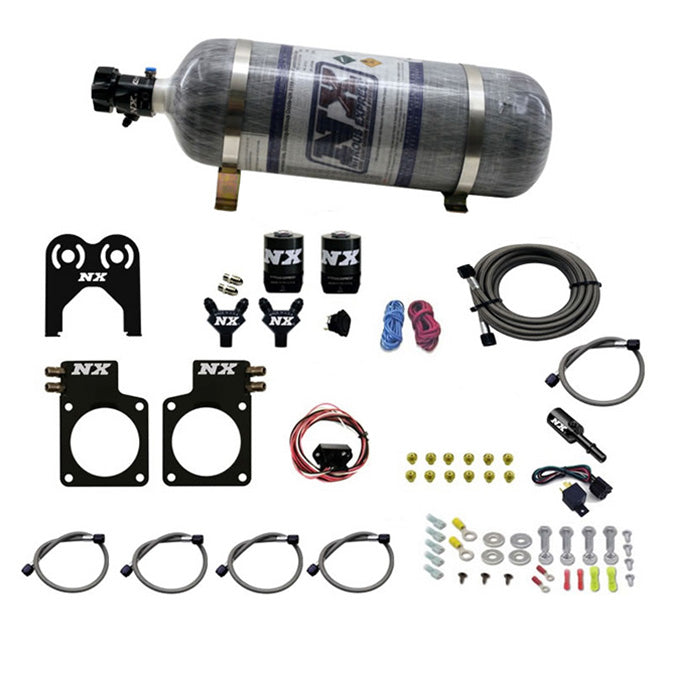 Nitrous Express NISSAN GT-R NITROUS PLATE SYSTEM (35-300HP) W/ COMPOSITE BOTTLE NX-20717-12
